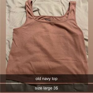 Old Navy Top, Brown, Size Large